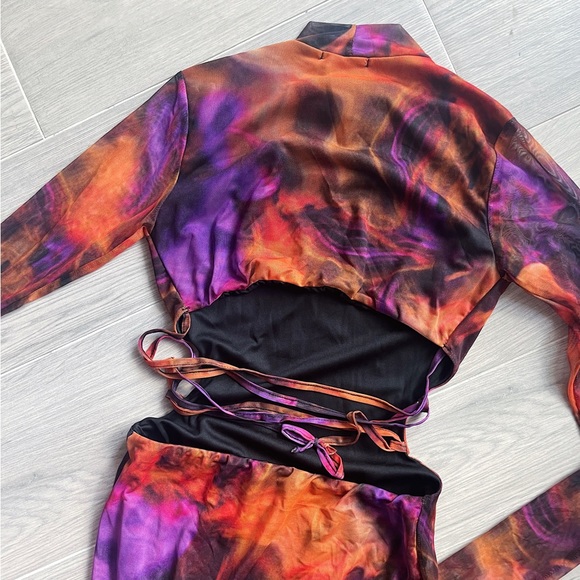 Mini Mesh Dress 🧡 - Picture 3 of 7